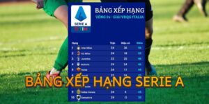 Ý nghĩa khi xem bảng xếp hạng Serie A