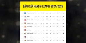 Các yếu tố ảnh hưởng đến thứ hạng trên bảng xếp hạng V-League